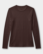 Supersoft Long-Sleeve Underscrub Espresso - Scrubloop