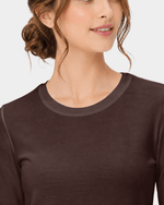 Supersoft Long-Sleeve Underscrub Espresso - Scrubloop