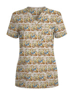 Vintage Goose Medical Scrub Top - Scrubloop