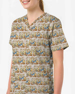 Vintage Goose Medical Scrub Top - Scrubloop