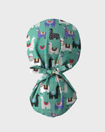 Whimsical Llama Friends Scrub Cap - Scrubloop