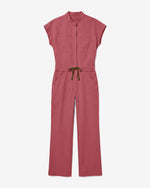Wide Leg Jumpsuit Berry Spice - Scrubloop