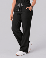 Wide Leg Jumpsuit Black - Scrubloop