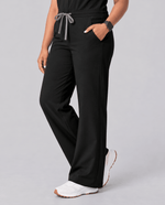 Wide Leg Jumpsuit Black - Scrubloop
