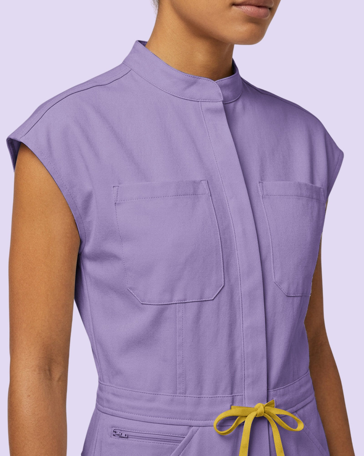 Wide Leg Jumpsuit Bougainvillea - Scrubloop