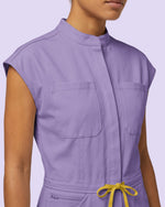 Wide Leg Jumpsuit Bougainvillea - Scrubloop