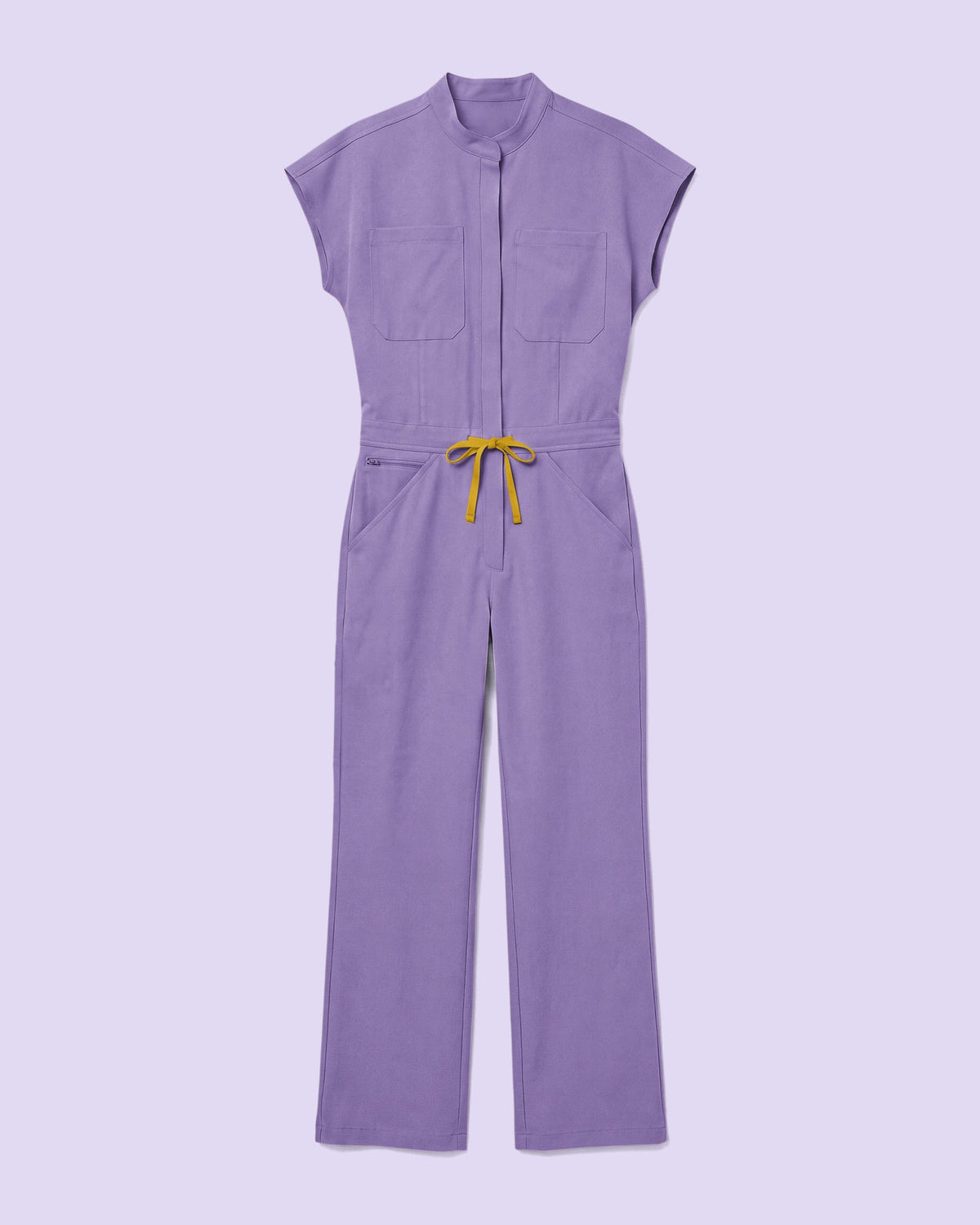 Wide Leg Jumpsuit Bougainvillea - Scrubloop
