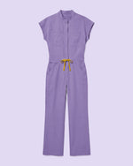 Wide Leg Jumpsuit Bougainvillea - Scrubloop