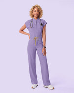Wide Leg Jumpsuit Bougainvillea - Scrubloop