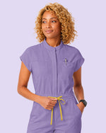 Wide Leg Jumpsuit Bougainvillea - Scrubloop