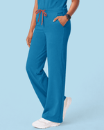 Wide Leg Jumpsuit Methyl Blue - Scrubloop