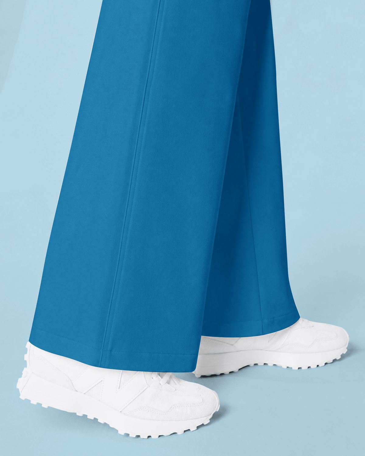 Wide Leg Jumpsuit Methyl Blue - Scrubloop
