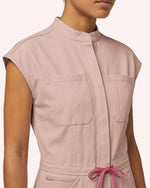 Wide Leg Jumpsuit Peach Powder - Scrubloop