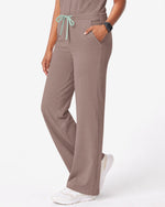 Wide Leg Jumpsuit Smokey Taupe - Scrubloop