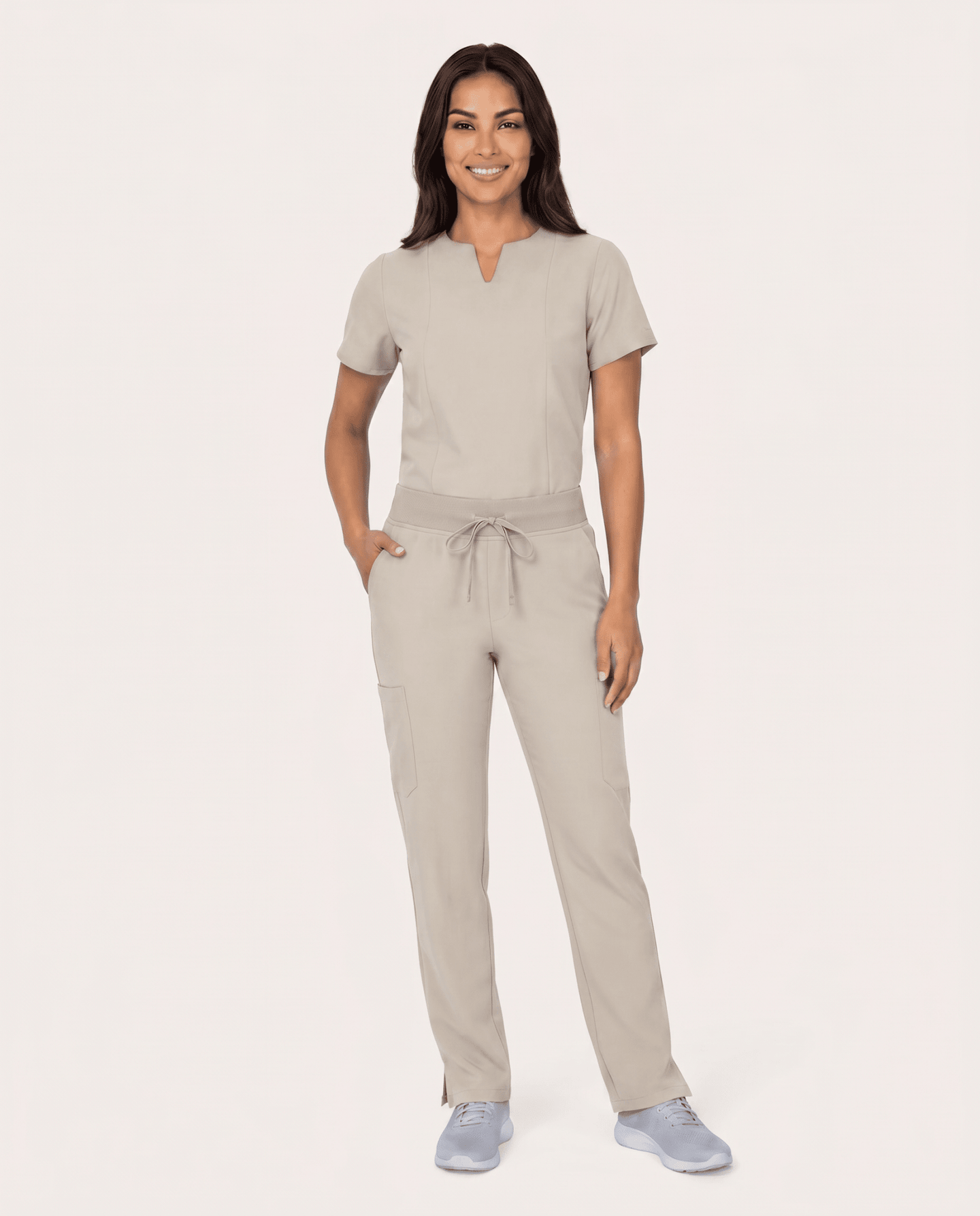 Women's 6-Pocket Cargo Pant Birch - Scrubloop