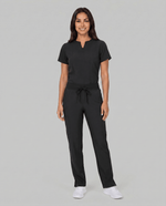 Women's 6-Pocket Cargo Pant Black - Scrubloop