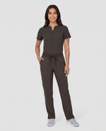 Women's 6-Pocket Cargo Pant Charcoal - Scrubloop