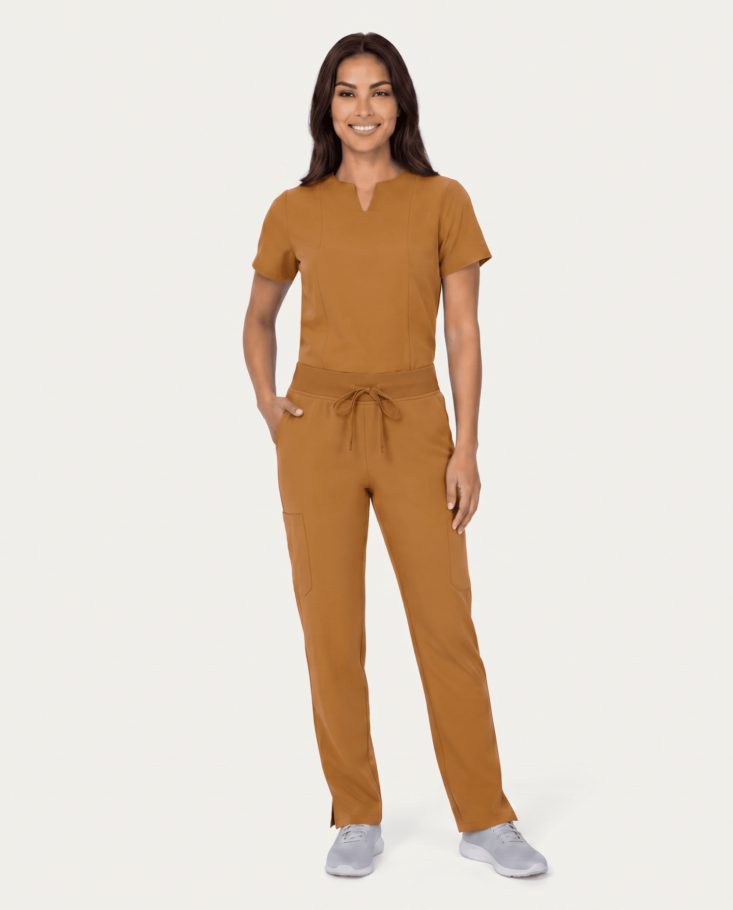 Women's 6-Pocket Cargo Pant Cider - Scrubloop