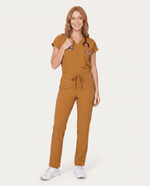 Women's 6-Pocket Cargo Pant Cider - Scrubloop