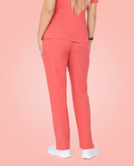 Women's 6-Pocket Cargo Pant Coral - Scrubloop