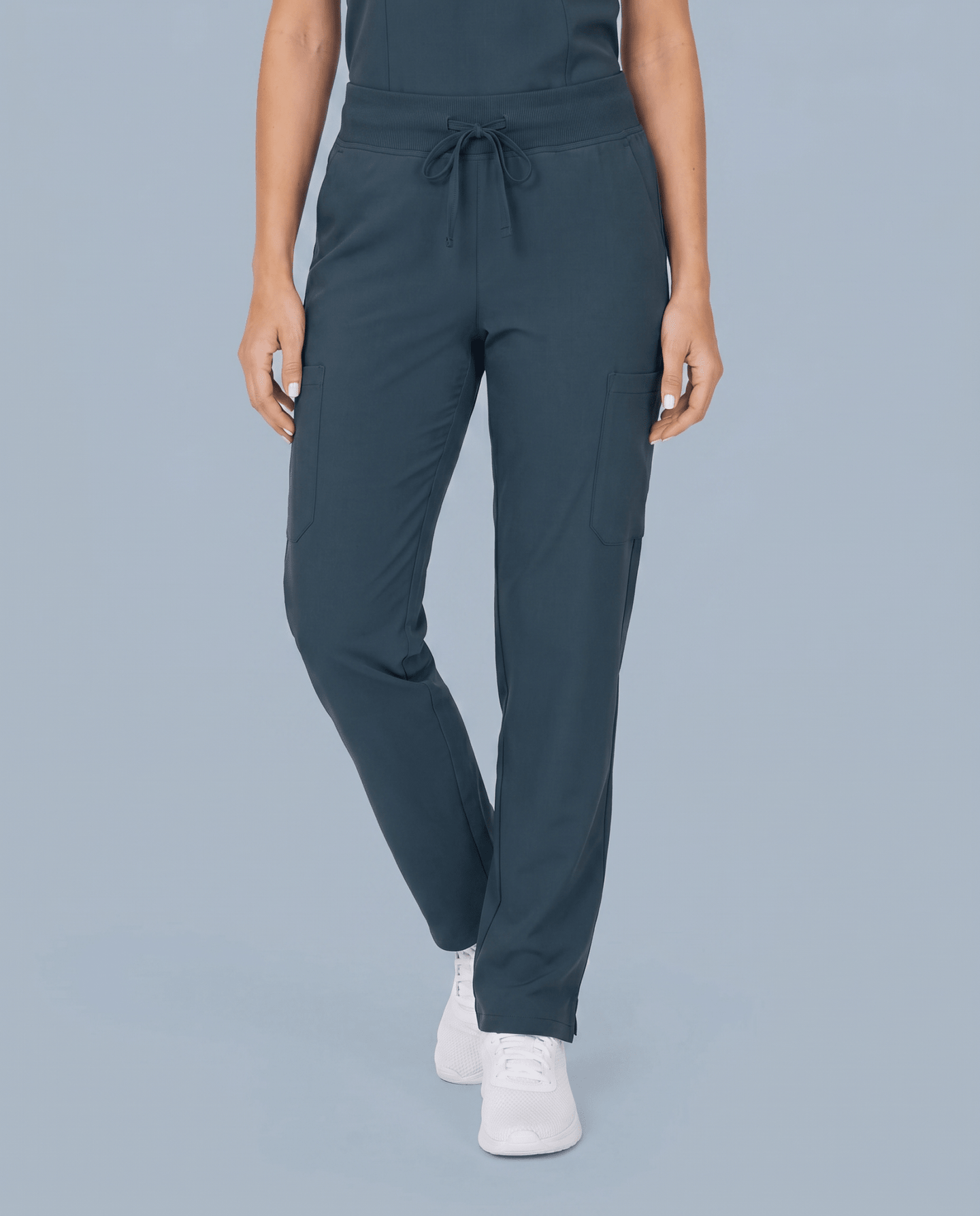 Women's 6-Pocket Cargo Pant Dark Harbor - Scrubloop