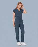 Women's 6-Pocket Cargo Pant Dark Harbor - Scrubloop