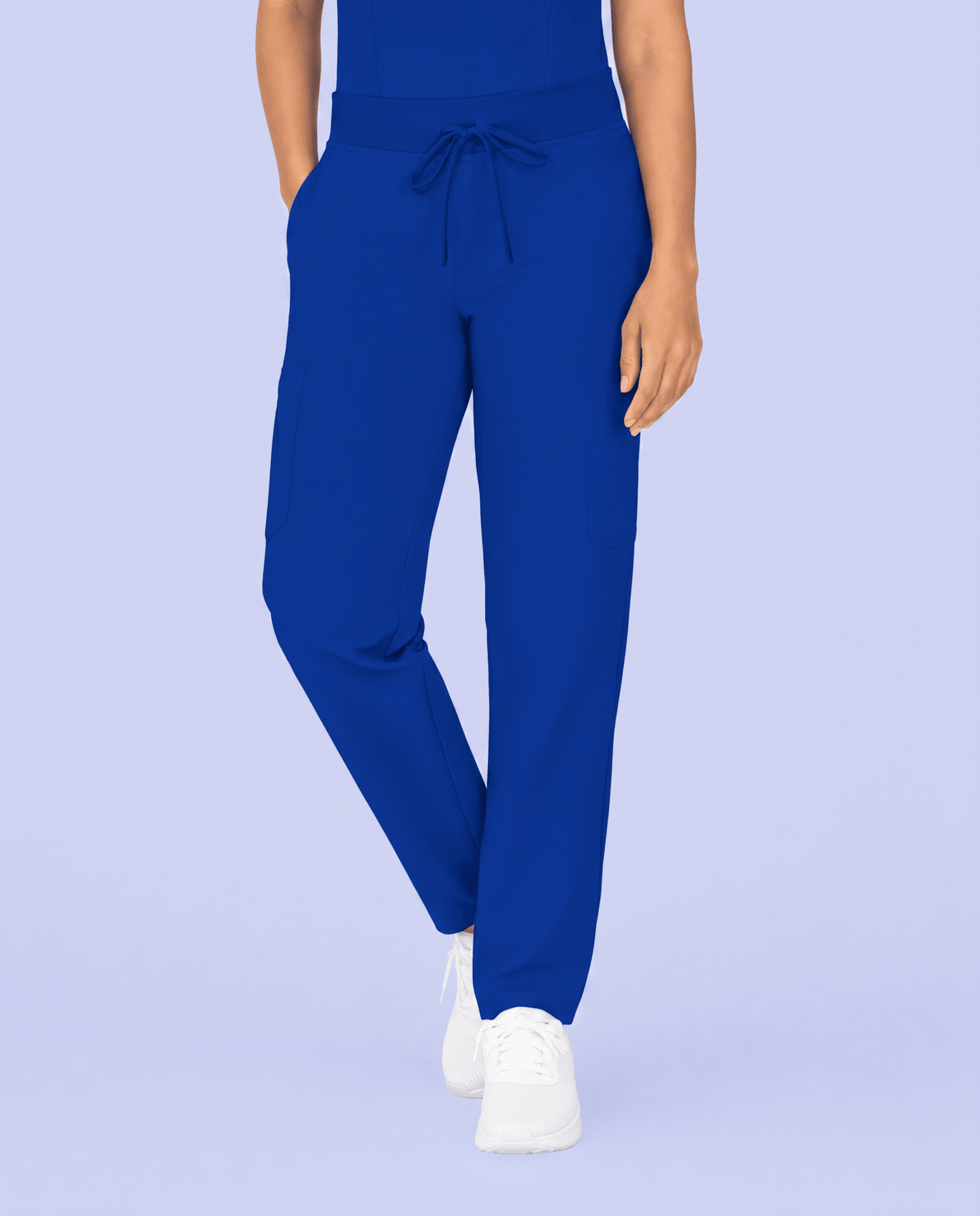 Women's 6-Pocket Cargo Pant Galaxy Blue - Scrubloop