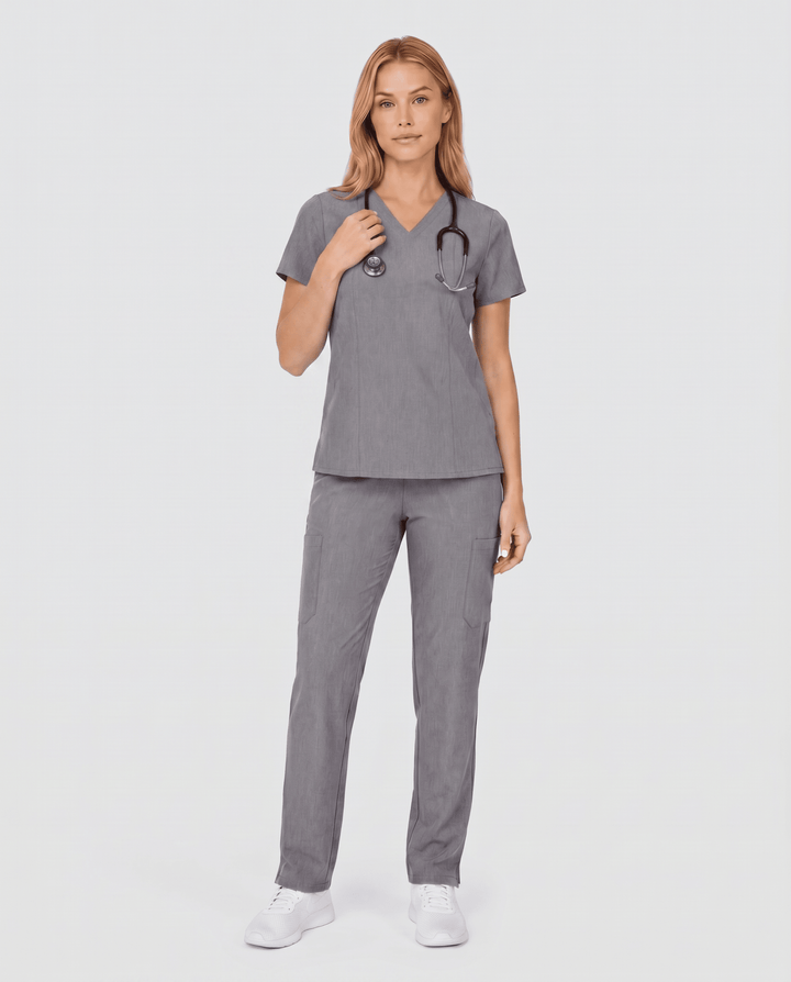 Women's 6-Pocket Cargo Pant Heather Gray