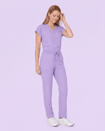 Women's 6-Pocket Cargo Pant Lavender - Scrubloop