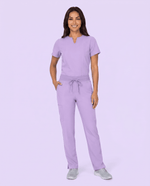 Women's 6-Pocket Cargo Pant Lavender - Scrubloop