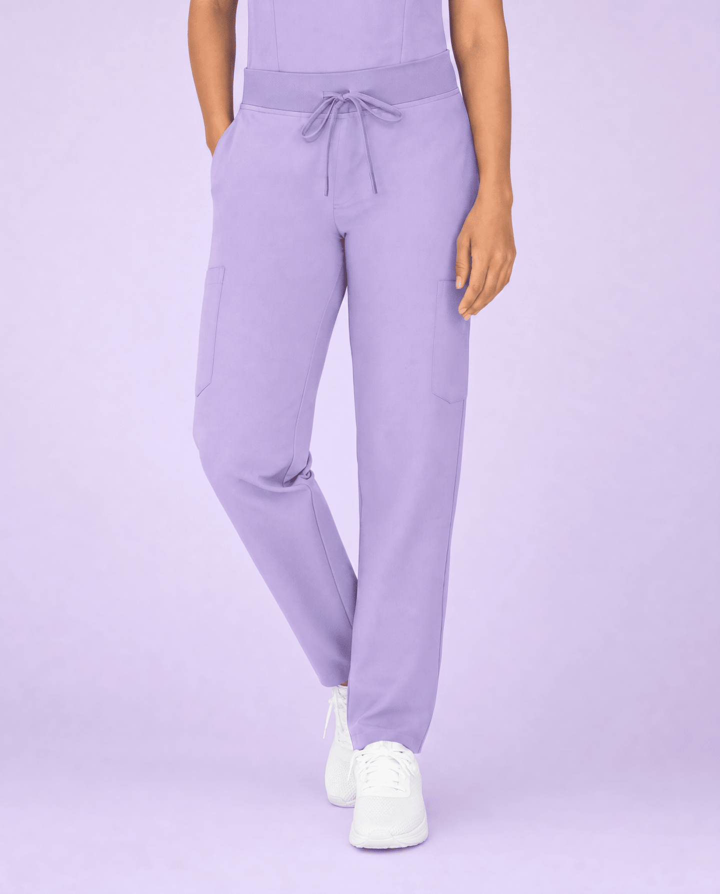 Women's 6-Pocket Cargo Pant Lavender - Scrubloop