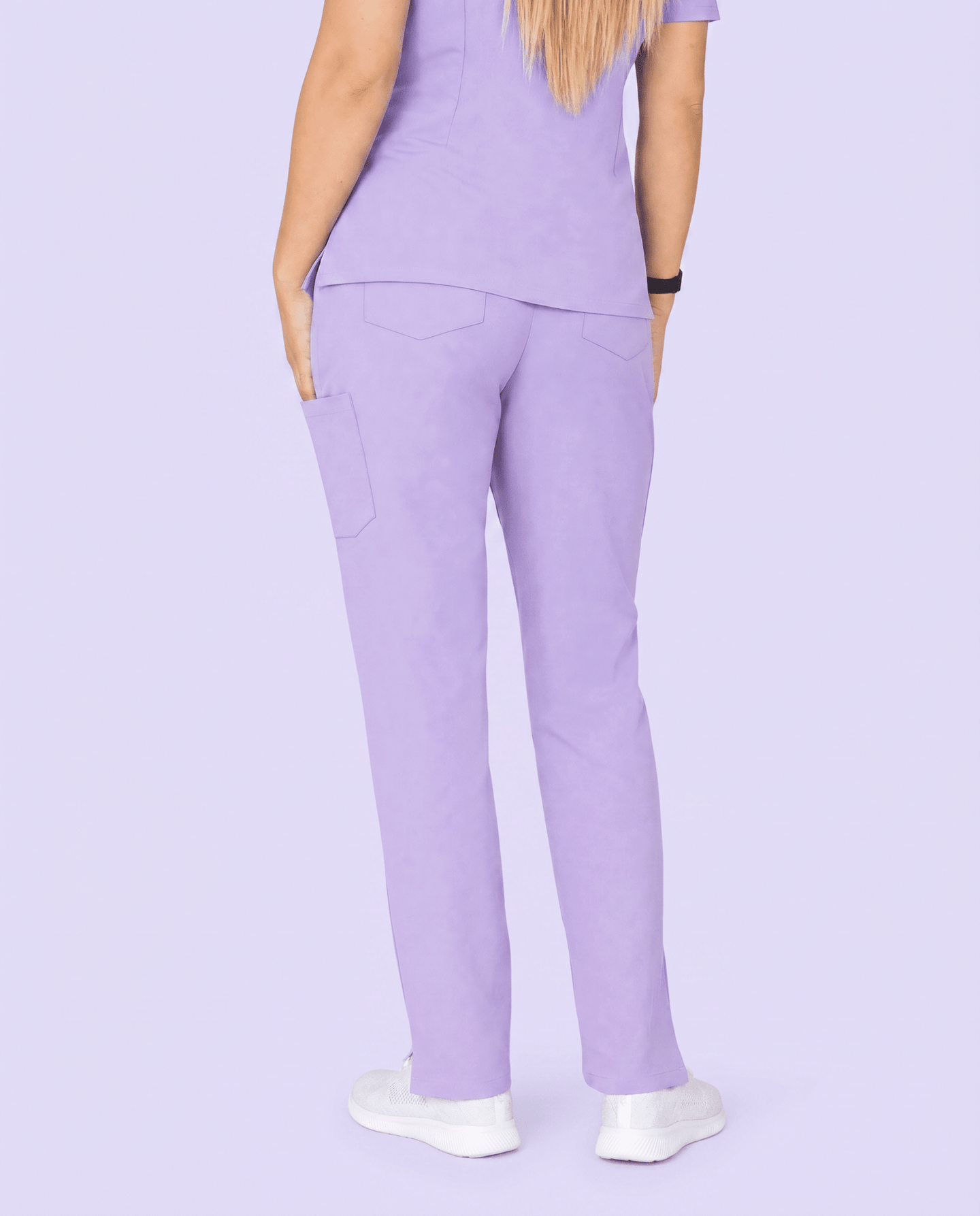 Women's 6-Pocket Cargo Pant Lavender - Scrubloop