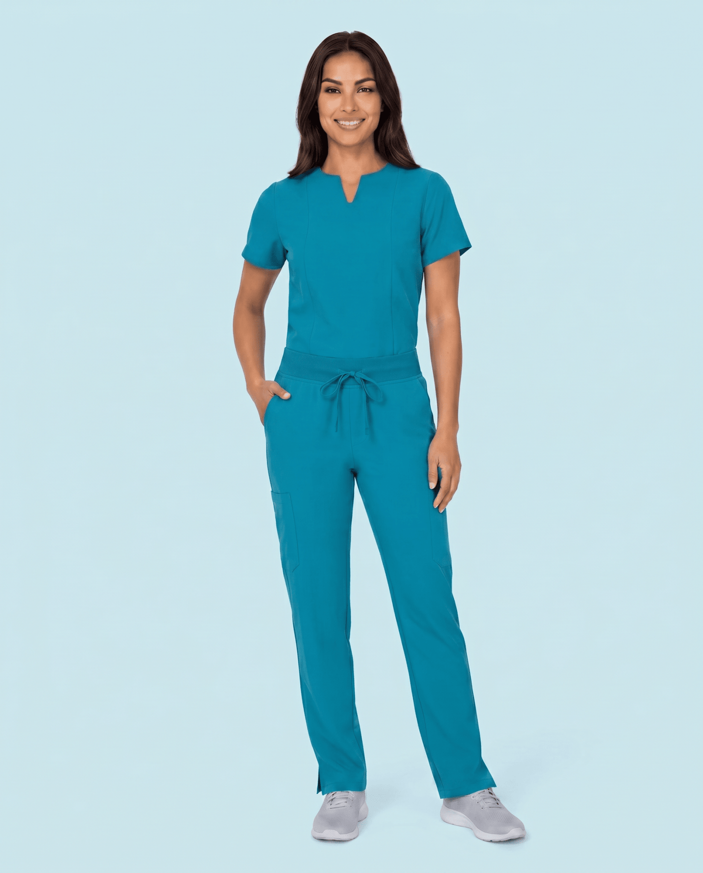Women's 6-Pocket Cargo Pant Marina - Scrubloop