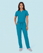 Women's 6-Pocket Cargo Pant Marina - Scrubloop