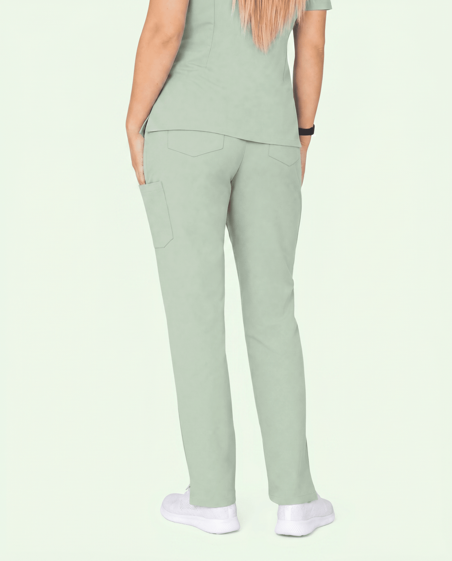 Women's 6-Pocket Cargo Pant Mint - Scrubloop