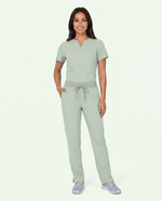 Women's 6-Pocket Cargo Pant Mint - Scrubloop