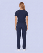 Women's 6-Pocket Cargo Pant Navy - Scrubloop