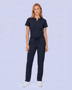 Women's 6-Pocket Cargo Pant Navy - Scrubloop