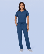 Women's 6-Pocket Cargo Pant Ocean - Scrubloop