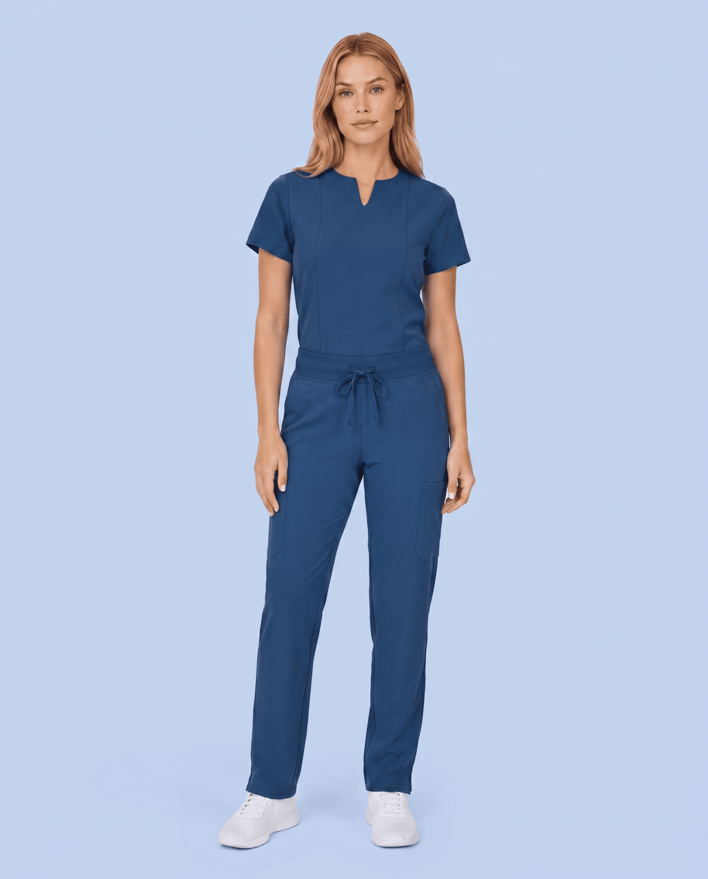 Women's 6-Pocket Cargo Pant Ocean - Scrubloop