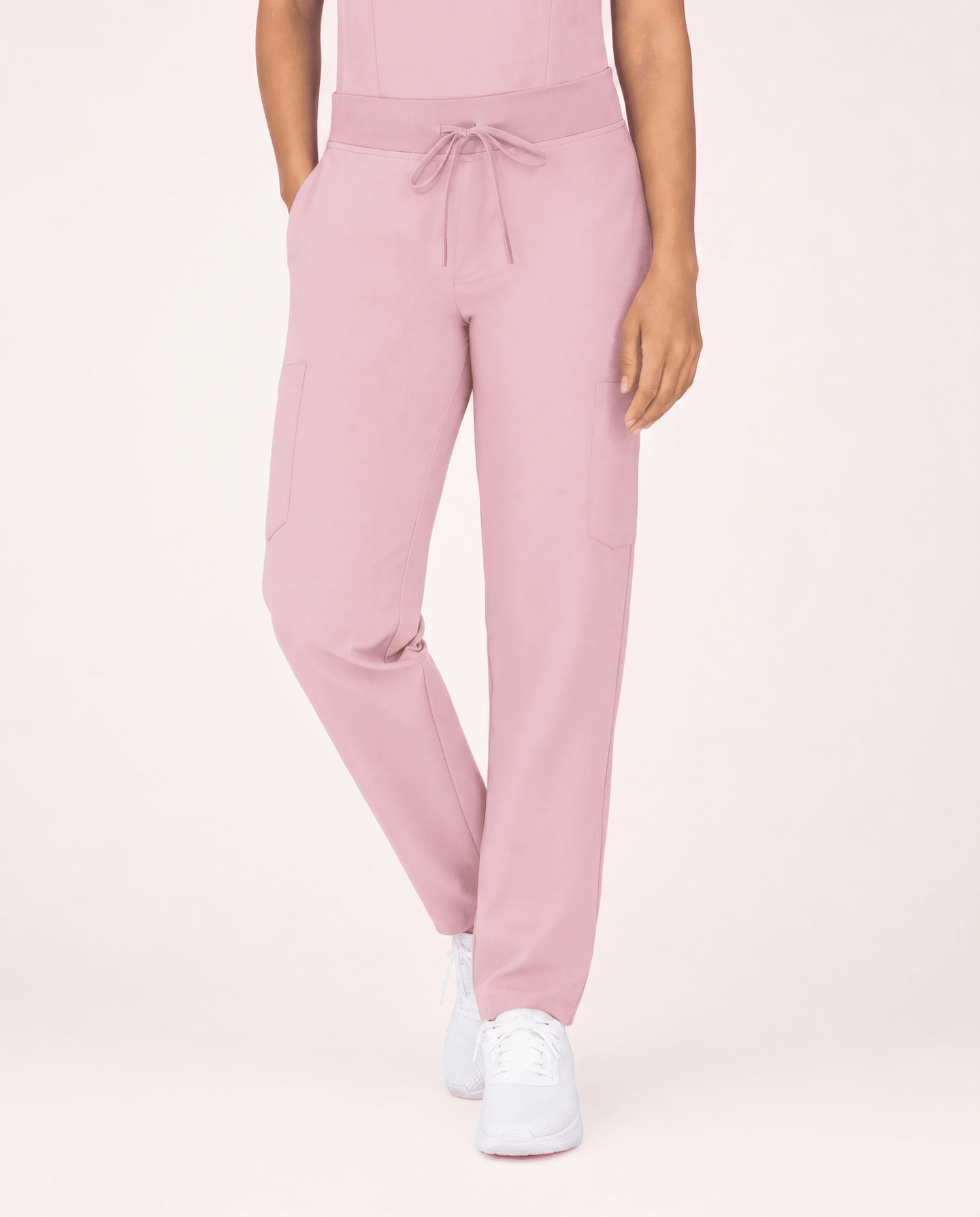 Women's 6-Pocket Cargo Pant Rose Quartz - Scrubloop