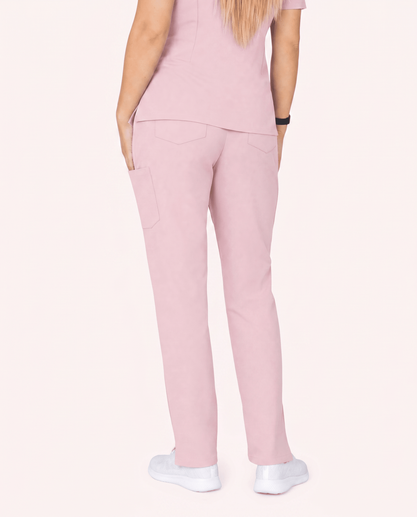 Women's 6-Pocket Cargo Pant Rose Quartz - Scrubloop