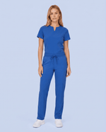 Women's 6-Pocket Cargo Pant Royal Blue - Scrubloop