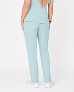 Women's 6-Pocket Cargo Pant Sky Blue - Scrubloop