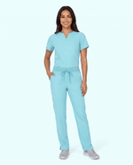 Women's 6-Pocket Cargo Pant Surf - Scrubloop
