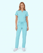 Women's 6-Pocket Cargo Pant Surf - Scrubloop