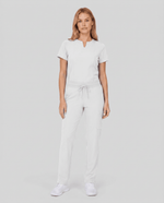 Women's 6-Pocket Cargo Pant White - Scrubloop