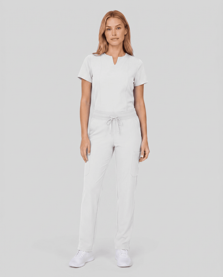 Women's 6-Pocket Cargo Pant White