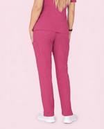 Women's 6-Pocket Cargo Pant Wild Berry - Scrubloop