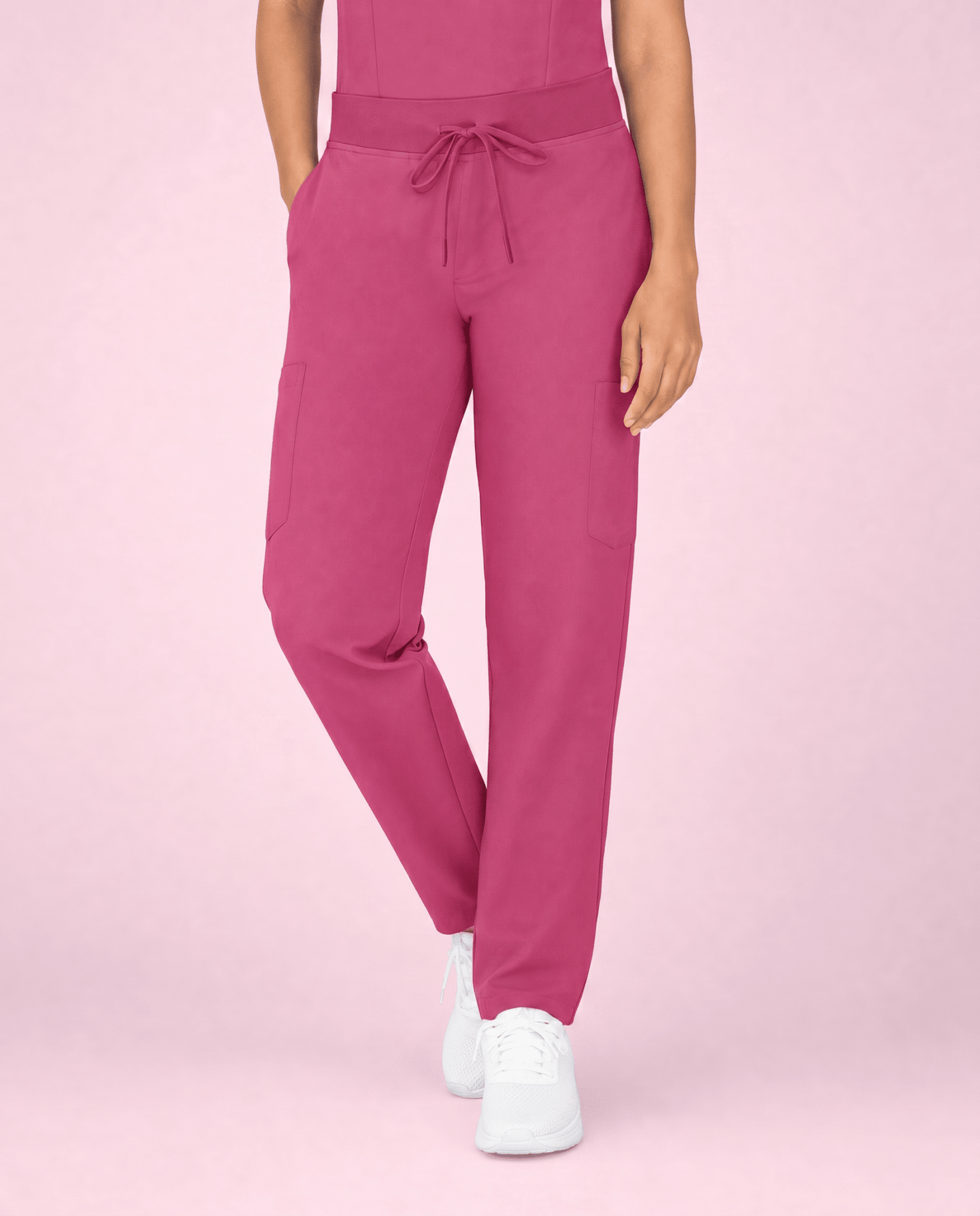 Women's 6-Pocket Cargo Pant Wild Berry - Scrubloop